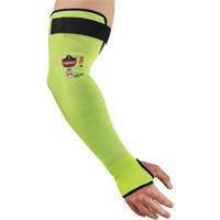 ProFlex 7941-PR Cut-Resistant Protective Arm Sleeve, TenaLux, 18", ASTM ANSI Level A4/EN 388 Level D, High Visibility Lime OSI Industrial Sales