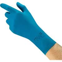 Gants r&eacute;sistants aux produits chimiques AlphaTec 88-356 pour l'industrie alimentaire, Taille 7, 12" lo, Latex de caoutchouc, 17 mils OSI Industrial Sales