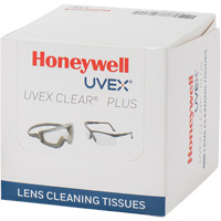 Uvex Clear&reg; Plus Lens Tissues, 4.125" x 3.96" OSI Industrial Sales