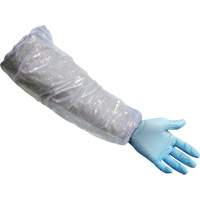 Sleeves, 16" long, Polyethylene, White OSI Industrial Sales