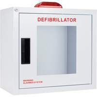 Standard Large AED Cabinet with Alarm & Strobe, Zoll AED Plus&reg;/Zoll AED 3/Cardio-Science/Physio-Control For, Non-Medical OSI Industrial Sales