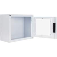 Standard Compact AED Cabinet with Alarm, Philips/Defibtech/Heartsine For, Non-Medical OSI Industrial Sales