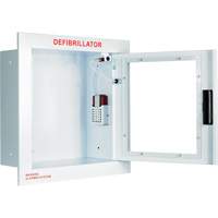 Fully Recessed Large Cabinet with Alarm, Zoll AED Plus&reg;/Zoll AED 3/Cardio-Science/Physio-Control For, Non-Medical OSI Industrial Sales