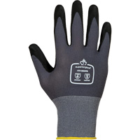 Gants anti-abrasion Dexterity, 2T-petit/5, R&ecirc;vetement Mousse de nitrile, Calibre 15, Enveloppe en Nylon/Coton OSI Industrial Sales