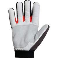 Clutch Gear&reg; Thinsulate Mechanic's Gloves, Grain Goatskin/Split Leather Palm, Size Small/7 OSI Industrial Sales