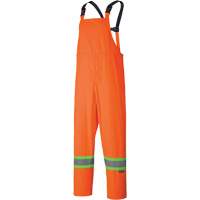 5598 Lightweight Waterproof Rain Suit, Polyester/PVC, Small, High Visibility Orange OSI Industrial Sales