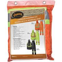 5598 Lightweight Waterproof Rain Suit, Polyester/PVC, Small, High Visibility Orange OSI Industrial Sales