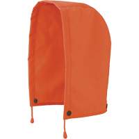 5400H Capuchon de veste de s&eacute;curit&eacute; imperm&eacute;able 300D Trilobal antid&eacute;chirure, Orange haute visibilit&eacute;, Polyester OSI Industrial Sales