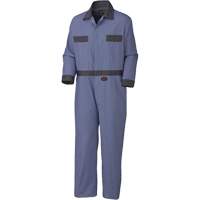 5133 Coveralls with Concealed Brass Buttons, Men's, Navy Blue, Size 36 OSI Industrial Sales
