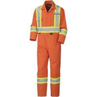 5513T Combinaison pour lavage industriel, 40 (grand taille), Orange haute visibilit&eacute; OSI Industrial Sales