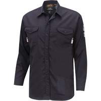 7742 Chemise de s&eacute;curit&eacute; ignifug&eacute;e FR-Tech, Petit, Bleu marin OSI Industrial Sales