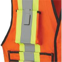 7732 Veste d'arpenteur ignifuge et r&eacute;sistant aux arcs &eacute;lectriques FR-Tech, Petit, Orange haute visibilit&eacute;, 9,7 cal/cm² OSI Industrial Sales