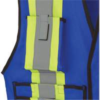 7733 Veste d'arpenteur ignifuge et r&eacute;sistant aux arcs &eacute;lectriques FR-Tech, Petit, Bleu royal, 9,7 cal/cm² OSI Industrial Sales