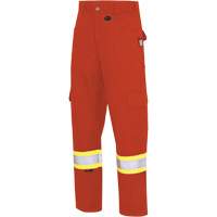 7765 Pantalon cargo de s&eacute;curit&eacute; haute visibilit&eacute; r&eacute;sistant aux arcs &eacute;lectriques FR-Tech 88/12, 30, x 32, Orange haute visibilit&eacute;, 10 cal/cm² OSI Industrial Sales