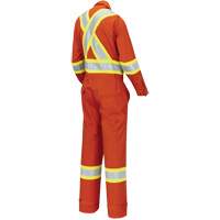 7702W Combinaison FR-Tech ignifuge/contre les arcs pour femme, Taille T-petit, Orange haute visibilit&eacute;, 10 cal/cm² OSI Industrial Sales