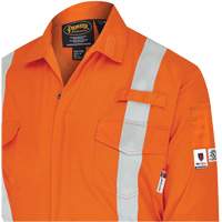 7702BB Combinaison de s&eacute;curit&eacute; FR-Tech 2 tons, Taille 36, Bleu marin/Orange, 10 cal/cm² OSI Industrial Sales