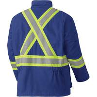 5523 Flame-Resistant Safety Parka, Small, Royal Blue, 58 cal/cm² OSI Industrial Sales