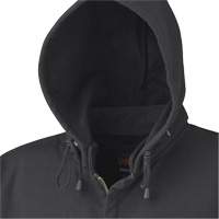 337 Capuche &agrave; fermeture &eacute;clair ignifug&eacute;e, Hommes, T-petit, Noir, 22 cal/cm² OSI Industrial Sales