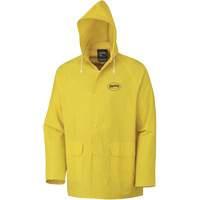 577J Veste imperm&eacute;able, Polyester/PVC, Petit, Jaune OSI Industrial Sales
