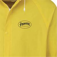 577J Veste imperm&eacute;able, Polyester/PVC, Petit, Jaune OSI Industrial Sales