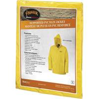 577J Veste imperm&eacute;able, Polyester/PVC, Petit, Jaune OSI Industrial Sales