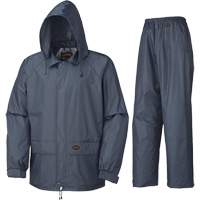 883 V&ecirc;tements imperm&eacute;ables, Polyester/PVC, Petit, Bleu marin OSI Industrial Sales