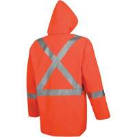576J Veste de pluie ignifuge haute visibilit&eacute;, Petit, Orange haute visibilit&eacute; OSI Industrial Sales