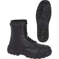 1027 Black 8" Work Boots, Leather, Steel Toe, Size 10 OSI Industrial Sales