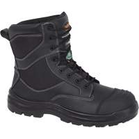 1050 Black Composite Safety Work Boots, Leather, Size 14, Impermeable OSI Industrial Sales