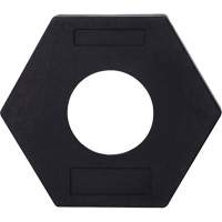 2320 Base de poteau d&eacute;lin&eacute;ateur empilable, 17 lb OSI Industrial Sales