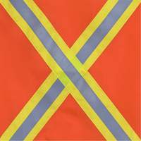 353 Flag with Reflective Tape, Polyester OSI Industrial Sales