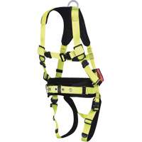 FBH-70110A PeakPro Plus Series Safety Harness with Trauma Strap, CSA Certified, Class A, X-Large OSI Industrial Sales