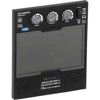 Filtre dobscurcissement automatique large &agrave; intensit&eacute; variable Advantage Plus, 5-1/4" la x 4-1/2" h Champ de vision, Pour utilisation avec S26200 OSI Industrial Sales