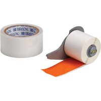 Ruban adh&eacute;sif polyvalent ToughStripe ultra-robuste avec pellicule de protection, Polyester, Orange, Largeur de 2" OSI Industrial Sales