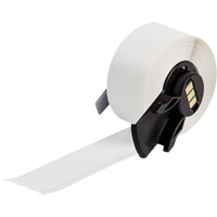 Multi-Purpose Label Tape, Vinyl, White, 1" Width OSI Industrial Sales