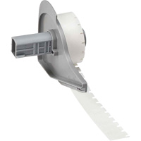 Harsh Environment Multi-Purpose Labels, Polyester, 0.35" L x 0.2" H, Black on Clear OSI Industrial Sales