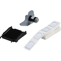 Raised Panel Labels, Polyester, 1.2" L x 1.9" H, White OSI Industrial Sales