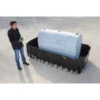 Conteneur de confinement flexible sans drain Ultra-275 Containment Sump, 102" lo x 48" la, 400 gal. US Capacit&eacute; OSI Industrial Sales