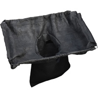 Square Ultra-Drain Guard&reg; Catch Basin Insert with Overflow Port, Oil & Sediment, 16" - 28" L x 20" - 36" W OSI Industrial Sales