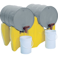 Support pour 2 barils &agrave; lhorizontale, 46,5" lo x 30" la x 31" ha OSI Industrial Sales