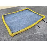 Petit tampon Ultra-Filter, Capacit&eacute; 0,8 gal. US, 2,5' la x 2' lo x 3" h, Paroi en mousse OSI Industrial Sales