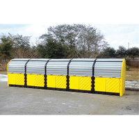 P20 Plus Ultra-Hard Top Spill Pallets&reg; without Drain, 312" L x 79" W x 62" H, 9000 lbs. Load Capacity OSI Industrial Sales
