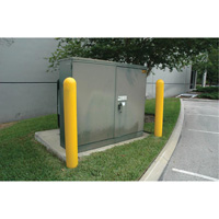 Ultra-Post Protector&reg;, 4" Dia. x 52" L, Yellow OSI Industrial Sales