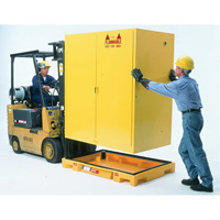 Double Drum Ultra-Safety Cabinet Bladder System&reg;, 63" L x 38.5" W x 6.3" H, 3000 lbs. Load Capacity OSI Industrial Sales