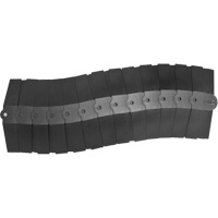 Medium Ultra-Sidewinder Cable Protection System avec capuchons, 33" x 9,8" x 1,4", 260 lb (0,13 tonnes) OSI Industrial Sales
