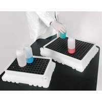 P4 Ultra-Spill Tray&reg;, 17" L x 21" W x 4" H, 2.9 US gal. Spill Capacity OSI Industrial Sales