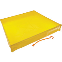 Flexible Ultra-Utility Tray&reg;, 30" L x 30" W x 4.8" H, 9.5 US gal. Spill Capacity OSI Industrial Sales