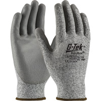 G-Tek&reg; Seamless Knit Cut-Resistant Gloves, Size X-Small, 13 Gauge, Polyurethane Coated, PolyKor&reg; Shell, ASTM ANSI Level A2/EN 388 Level B OSI Industrial Sales