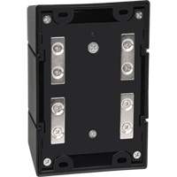 Barri&egrave;re murale magn&eacute;tique avec bande magn&eacute;tique, Plastique, Fixation magn&eacute;tique, 15', Ruban Noir et jaune OSI Industrial Sales