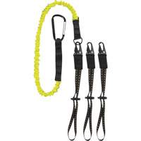 GearLink Tool Lanyard with Interchangeable Ends, Bungee, Carabiner/Loop OSI Industrial Sales